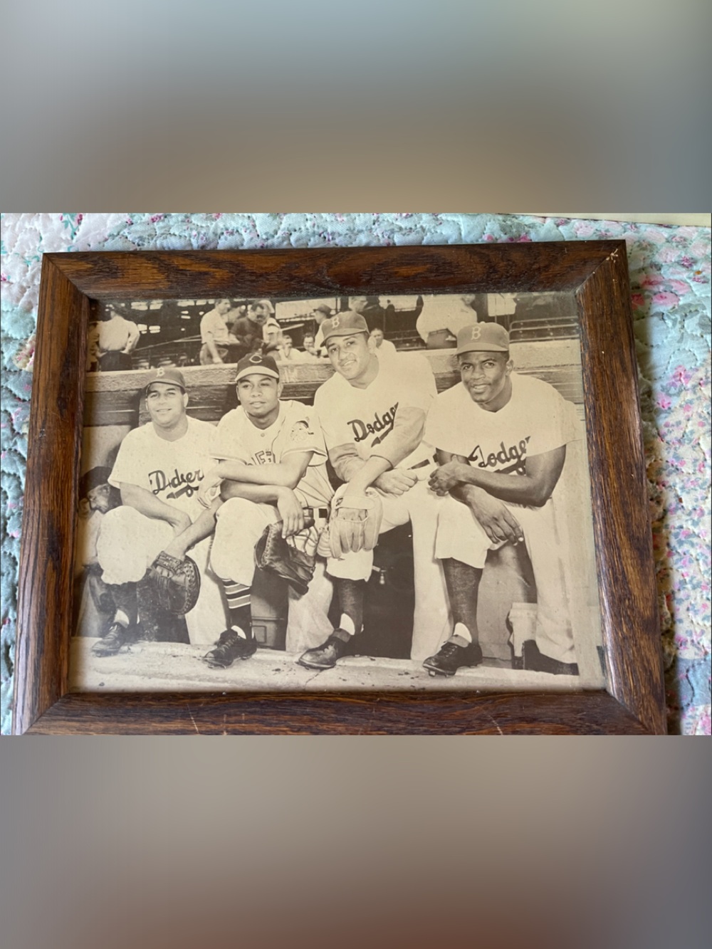 Vintage Print - Dodgers First Black All Star Players ⚾️🏟️